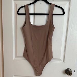 Abercrombie & Fitch Women's
Double-Layered Seamless Fabric Corset Bodysuit